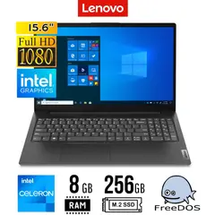 LENOVO - LAPTOP V15 G2 IJL 156 FHD TN Celeron N4500 8GB DDR4 256GB SSD FREEDOS