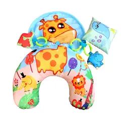MEYING - JUGUETE ESTIMULACIÓN ALMOHADA COJIN PARA BEBE JIRAFA