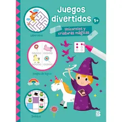 BALLON - LIBRO JUEGOS DIVERTIDOS - UNICORNIOS Y CRIATURAS MAGICAS