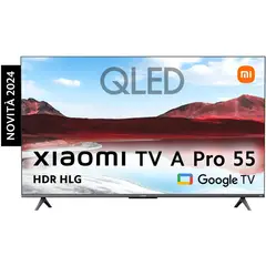 XIAOMI - Televisor QLED 55" UHD 4K GOOGLE TV Smart TV A PRO 2025