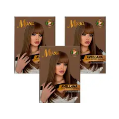 GENERICO - Shampoo Tinte Avellana 1G 25mlx10 en Sachets Musa 3 und