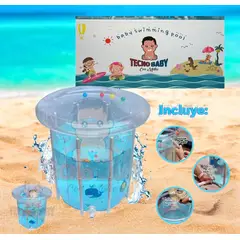 TECNOBABY CON MATEO - Piscina de Estimulación Temprana para bebés