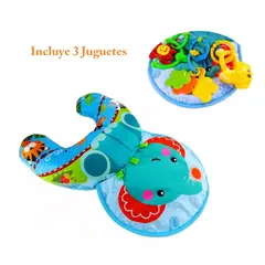 MEYING - JUGUETE ESTIMULACIÓN ALMOHADA COJIN PARA BEBE ELEFANTE
