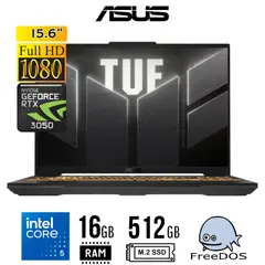 MSI - LAPTOP ASUS FX607VJ-RL009 16" Core 5 210H hasta 4.8GHz, 16GB DDR4 512GB RTX 3050 6GB FREEDOS