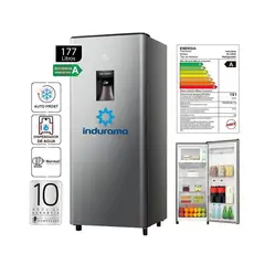 INDURAMA - Refrigeradora RI-289D Top Mount Autofrost 177Lt Croma