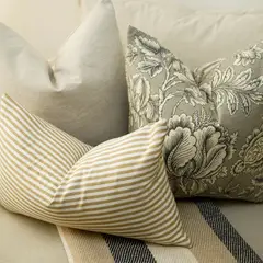 CLAUDIA RIVA HOME - Funda de Cojín Lily + relleno de poliester