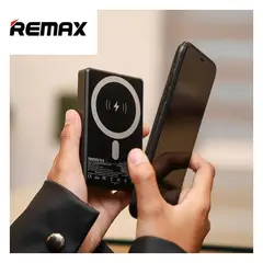 REMAX - Power Bank Magnético Carga Inalámbrica RPP-109 10000mAh Negro