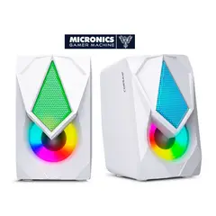 MICRONICS - Parlante Gamer CORSAIR WHITE MIC S309-9W 2. 0 RGB 2"