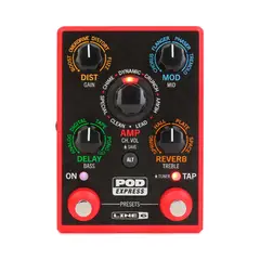 LINE 6 - Pod Express Guitar Procesador de Efectos
