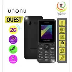 UNONU - CELULAR BASICO QUEST 2G PANTALLA 1.77"