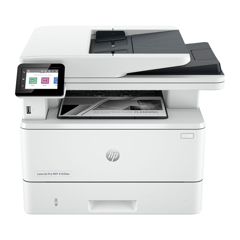 Impresora Monocromatica LaserJet Pro MFP 4103fdw, Imprime/Copia/Escanea/Fax/USB 2.0