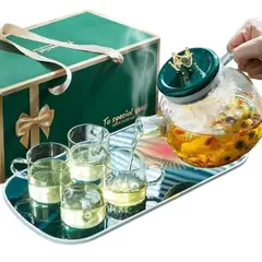 SMART - Bandeja Calentadora Eléctrica temperatura gradual+ Set 1 Jarra 4 Vasos