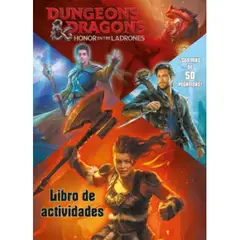 GENERICO - Dungeons & Dragons Honor entre ladrones Libro de actividades
