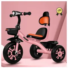 GENERICO - Triciclo Para Niños Bicicleta Flashlight - Rosado