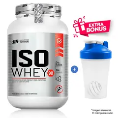 UNIVERSE NUTRITION - ISO WHEY 90 DE 1.1 KG COOKIES AND CREAM + SHAKER