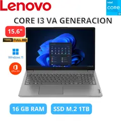 LENOVO - Laptop Intel core I3 13va gen 16GB ram 1TB ssd 15.6 FHD