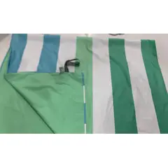 TOWELTEC - TOALLA DE MICROFIBRA LARGE DISEÑO LINEAS VERDES 90X160CM