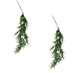 FLORIPA - Pack De 2 Colgante Hoja De Bamboo BG 398004 FLORIPASTORE