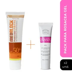 MEDBLOCK - Pack Rosácea en Gel QUASIX GEL Y COLOR