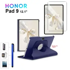GENERICO - Funda + Mica + Lapiz para Honor Pad 9 12.1 Modelo 2024 Case Giratoria