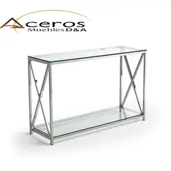 GENERICO - Consola Recibidor NIZA Acero Inoxidable