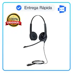 JABRA - Audífono con Micrófono Biz 1500 Duo USB – Negro