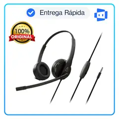 CREATIVE - Audífono con Micrófono HS-230 35mmAdaptador USB-A 40mm Noise-Cancelling Negro