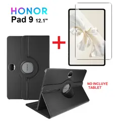 GENERICO - Funda Giratoria + Mica de Vidrio + Lapiz Honor Pad 9 12.1 Modelo 2024