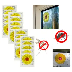 GENERICO - X20 TRAMPAS DE VENTANA PARA MOSCAS MOSQUITO DE GIRASOL