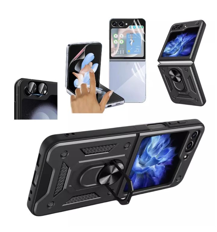 Case Funda Para Samsung Galaxy z flip 5 Y Mica pantalla camara