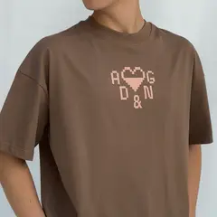 ANDROGYNE - Polo básico Unisex Cocoa