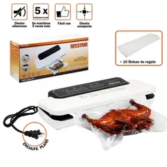 WESTOR - Selladora de bolsa al Vacío WT-D05 37.5 cm Digital