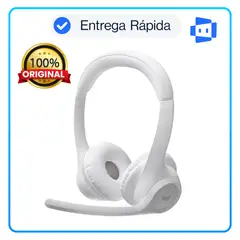 LOGITECH - Audífono con micrófono Zone 300 Bluetooth Blanco (981-001416)