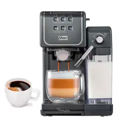 OSTER - Cafetera Espresso PrimaLatte Touch BVSTEM6801M