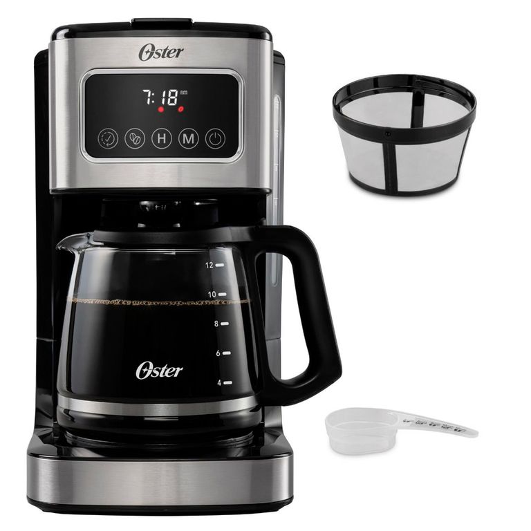 Cafetera Programable 12 Tazas Con Pantalla Táctil Bvstdc4403