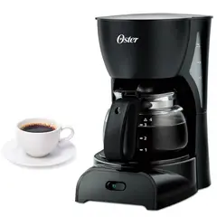 OSTER - Cafetera de 4 Tazas BVSTDCDR5B Negro