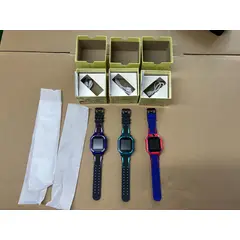 GENERICO - Reloj Inteligente Q19 Niños Localizador Gps Cámara Llamadas VERDE CON GRIS
