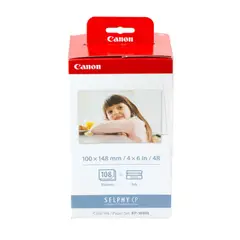 CANON - PAPEL FOTOGRAFICO SELPHY + TINTA KP-108 CP1500 CP1300