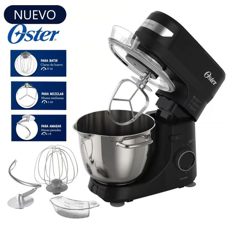 Batidora Planetaria 4L FPSTSMPL2B 12 velocidades 850W - Negro