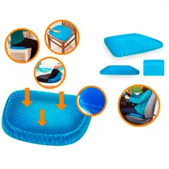 GENERICO - Asiento Cojín Confortable de Gel