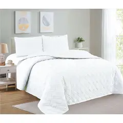 CASATEX - Cubrecama Reverso Sherpa + Juego de Sábanas 2 Plazas 100% Algodón
