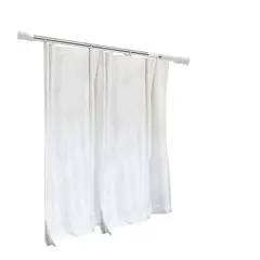 GENERICO - BARRA DE CORTINA TELESCÓPICA EXTENSIBLE BAÑO SALÓN COCINA 194 CM