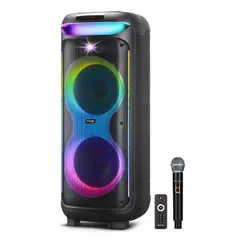 MAXTRON - Parlante Torre BRAVATTO 8 MX805 TWS DSP RGB BT MIC FM