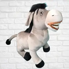 GENERICO - Peluche Burro de Shrek Importado - Mide 36 cm largo