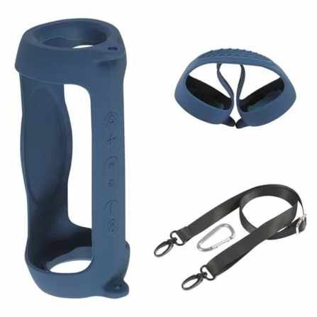 PROTECTOR SILICONA CASE AZUL PARA JBL CHARGE 5