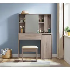 VENTITAS HOME - Tocador Vertele Color Ceniza