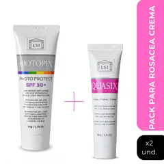 LSI SILDERMA - Pack Rosácea en Crema QUASIX CREMA Y BIOTOPIX