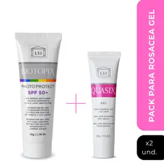 LSI SILDERMA - Pack Rosácea en Gel QUASIX GEL Y BIOTOPIX