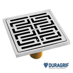 DURAGRIF - SUMIDERO CROMADO 4 ANTIOLOR FL640