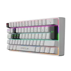 PRIMUS GAMING - TECLADO MECANICO GAMING PRIMUS BALLISTA 61T BLANCO